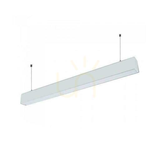 Kontrollera V-TAC LED linjär SAMSUNG CHIP 60W Top Down anslutningsbar taklampa vit 120cm VT-7-60 4000K 6000lm 5 års garanti