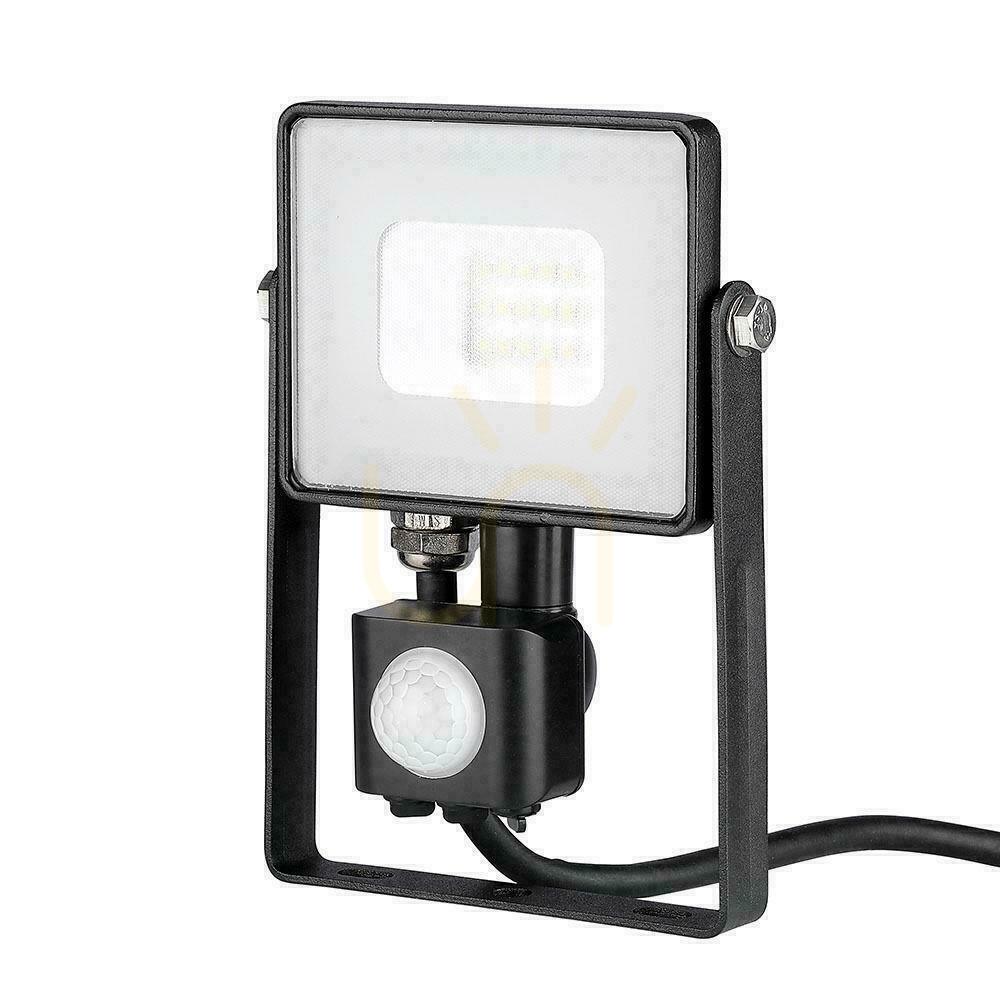 Display V-TAC LED-projektor 10W SAMSUNG CHIP Rörelsesensor Avstängningsfunktion Svart VT-10-S-B 4000K 800lm 5 års garanti V-TAC LED-projektor 10W SAMSUNG CHIP Rörelsesensor Avstängningsfunktion Svart VT-10-S-B 4000K 800lm 5 års garanti