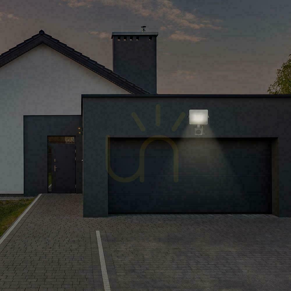 Kontrollera V-TAC 20W LED-projektor SAMSUNG CHIP Rörelsesensor Avstängningsfunktion Vit VT-20-S-B 4000K 1600lm 5 års garanti V-TAC 20W LED-projektor SAMSUNG CHIP Rörelsesensor Avstängningsfunktion Vit VT-20-S-B 4000K 1600lm 5 års garanti