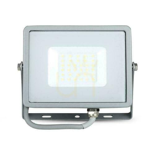 Kontrollera V-TAC VT-30-G LED-strålkastare 30 W 3000 K 2400 lm grå, SKU 454