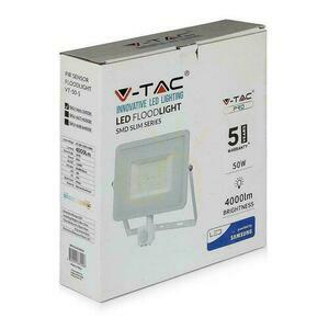 LED-projektor V-TAC 50W SAMSUNG CHIP Rörelsesensor Avstängningsfunktion Vit VT-50-S-W 3000K 4000lm 5 års garanti small 2