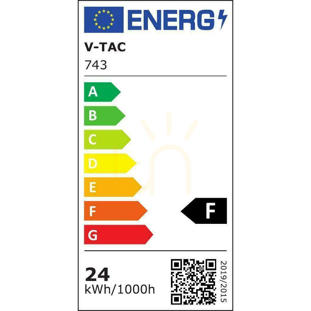 Förhandsvisning V-TAC 24W LED-panel justerbar SAMSUNG CHIP Square 223x32mm VT-625SQ 4000K 1800lm 5 års garanti V-TAC 24W LED-panel justerbar SAMSUNG CHIP Square 223x32mm VT-625SQ 4000K 1800lm 5 års garanti