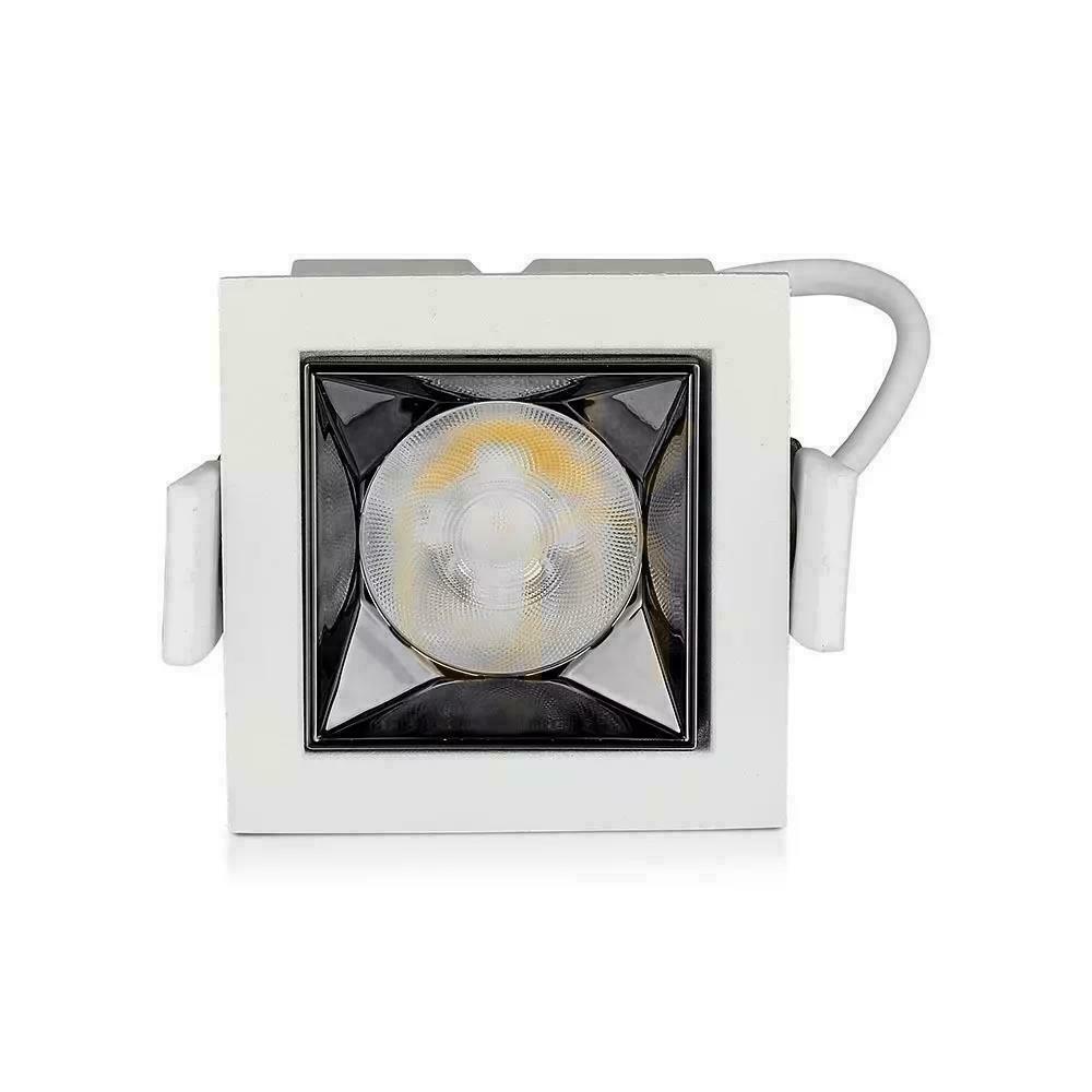 Utsikt V-TAC downlight SAMSUNG CHIP 4W UGR19 CRI90+ 12st VT-2-04 5700K 320lm 5 års garanti V-TAC downlight SAMSUNG CHIP 4W UGR19 CRI90+ 12st VT-2-04 5700K 320lm 5 års garanti