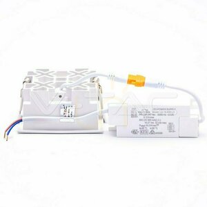 V-TAC VT-2-16 vit infälld LED-downlight 16 W 4000 K 12° SKU 977 small 7