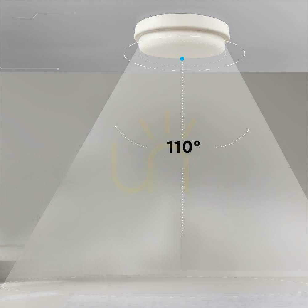 Kontrollera V-TAC 18W LED Plafond rund 195x38mm IP54 VT-8096 3000K 1820lm V-TAC 18W LED Plafond rund 195x38mm IP54 VT-8096 3000K 1820lm