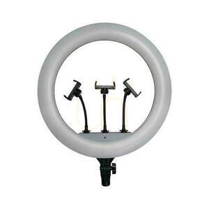 LED-ringljus för 3 telefoner V-TAC 55W fi44cm stativ pilotväska VT-45055 3200K-5500K 6000lm small 0
