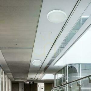 Plafond V-TAC 20W LED rund IP44 rörelsesensor mikrovågsugn IK10 30cm vit VT-8222 3000K-4000K-6000K 1800lm 5 års garanti small 7
