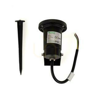 Trädgårdsmarkarmatur Driven aluminium GU10 Svart IP65 V-TAC VT-1119 3 års garanti small 1