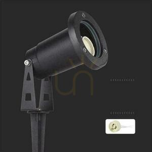 Trädgårdsmarkarmatur Driven aluminium GU10 Svart IP65 V-TAC VT-1119 3 års garanti small 10