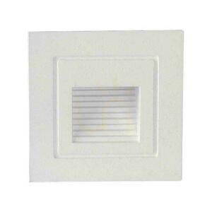 V-TAC 3W LED trapphusarmatur fyrkantig vit 230V VT-1128 3000K 180lm. small 0