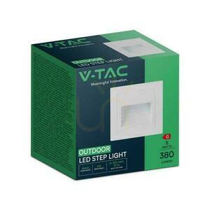 V-TAC 5W LED Square White 230V VT-1129 3000K 380lm LED trapphusarmatur. small 1