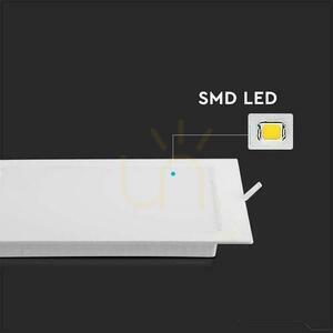 V-TAC LED Panel Infälld Premium Downlight 3W Square 90x90 VT-61003 3000K 330lm. small 3