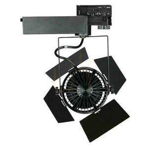V-TAC 33W LED SAMSUNG CHIP CRI90+ Svart VT-433 3000K 3000lm 5 års garanti Rail System 3F armatur. small 4