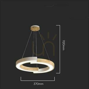 Pendelarmatur V-TAC 13W LED Wood VT-7828 4000K 4000lm 1 Pendelarmatur V-TAC 13W LED Wood VT-7828 4000K 4000lm small 1