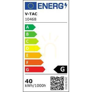 V-TAC LED Linjär SAMSUNG CHIP 40W CCT Upphängd 120cm Svart VT-7-44 3000K+4000K+6400K 3400lm 5 års garanti small 6