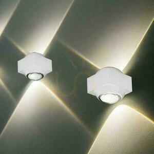 Väggmonterad V-TAC 2W LED-armatur IP54 Vit med ljus uppåt och nedåt VT-2503 4000K 200lm small 4
