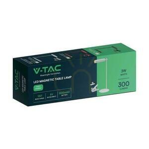 V-TAC 4-i-1 skrivbordslampa 37 cm tapetklämma ficklampa 3W LED vit VT-7413 4000K 300lm 5 V-TAC 4-i-1 skrivbordslampa 37 cm tapetklämma ficklampa 3W LED vit VT-7413 4000K 300lm small 5