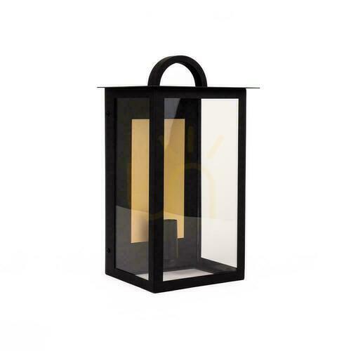 Kontrollera Vägglampa V-TAC E14 Svart Classic IP65 VT-1190