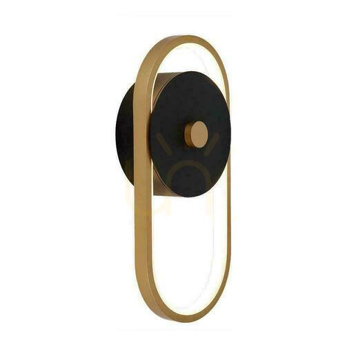 Kontrollera V-TAC VT-1191 LED-vägglampa för utomhusbruk 15 W svart/antik mässing IP65 4000 K