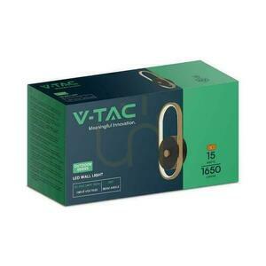 V-TAC VT-1191 LED-vägglampa för utomhusbruk 15 W svart/antik mässing IP65 4000 K small 2