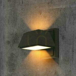 V-TAC VT-1192-B 15 W LED-vägglampa upp-ned 3000 K svart IP65 small 4