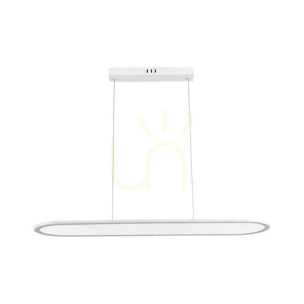 Utsikt V-TAC 24W LED-pendelarmatur Vit VT-7821 3000K 3000lm V-TAC 24W LED-pendelarmatur Vit VT-7821 3000K 3000lm