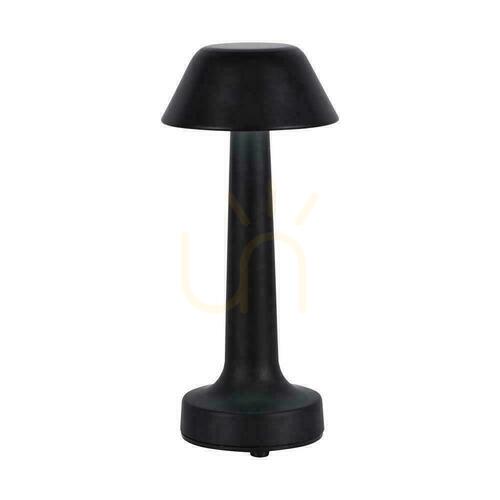 Kontrollera Uppladdningsbar bordslampa V-TAC VT-7566 svart LED 1 W 40 lm CCT 3000–6000 K