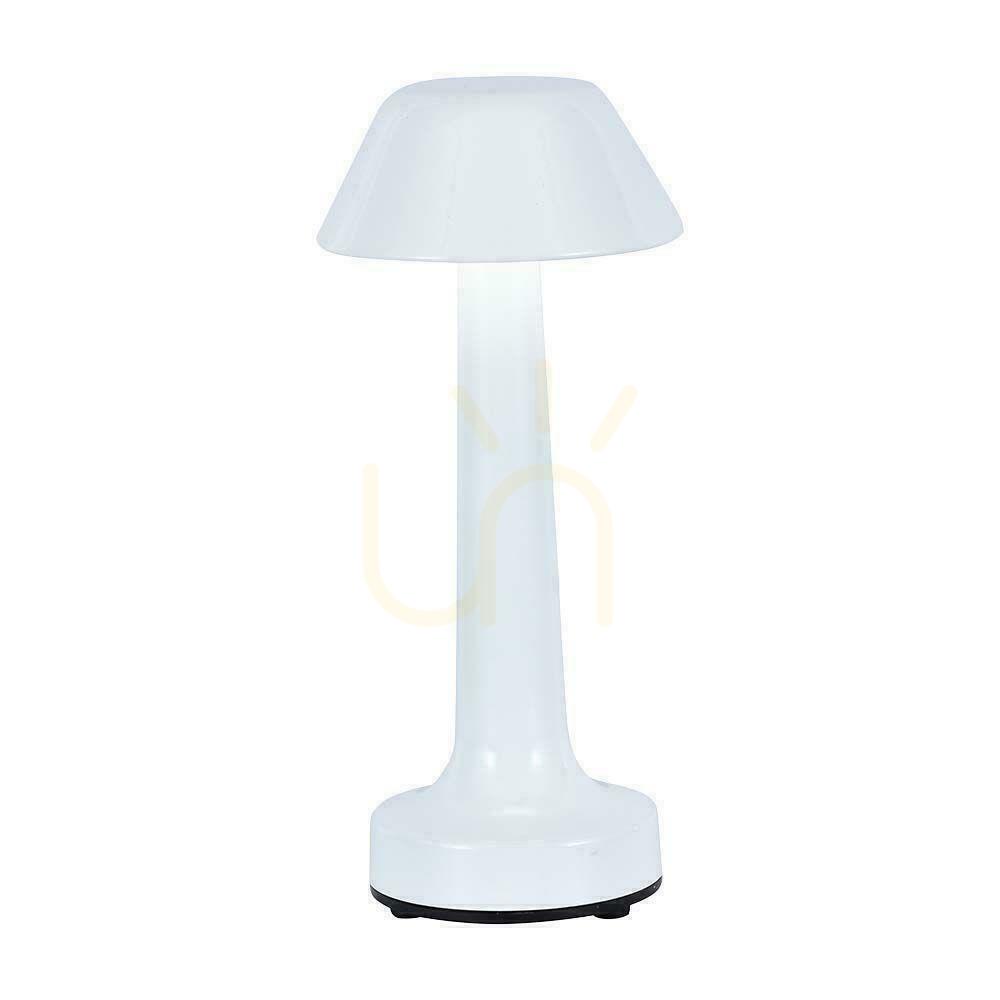 Kontrollera V-TAC 2W LED nattduksbordslampa 23cm USB-laddning CCT dimbar vit VT-7566 3000K-6000K 40lm V-TAC 2W LED nattduksbordslampa 23cm USB-laddning CCT dimbar vit VT-7566 3000K-6000K 40lm