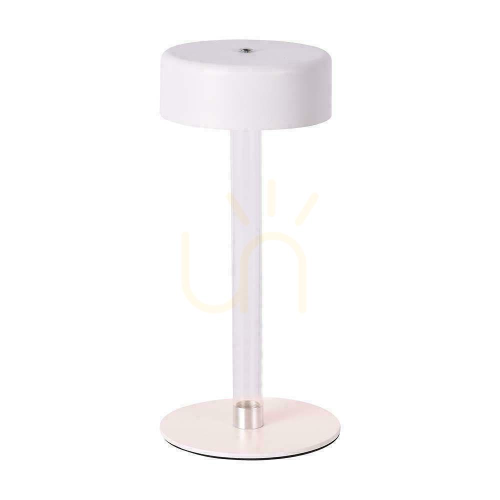 Kontrollera V-TAC 3W LED nattduksbordslampa 23cm USB-laddning CCT dimbar vit VT-7567 3000K-6000K 210lm V-TAC 3W LED nattduksbordslampa 23cm USB-laddning CCT dimbar vit VT-7567 3000K-6000K 210lm
