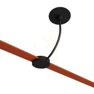 Ytmontering med kabel och rosett 65x1500mm Bandbussystem 48V V-TAC Svart 3 års garanti small 0
