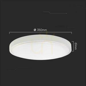 Plafond V-TAC 36W LED Rund 35cm Ytmonterad IP44 Vit VT-8630 6500K 3820lm. small 3