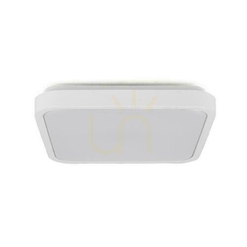 Kontrollera Plafond V-TAC 18W LED Square 25x25cm Utanpåliggande IP44 Vit VT-8618 6500K 1830lm
