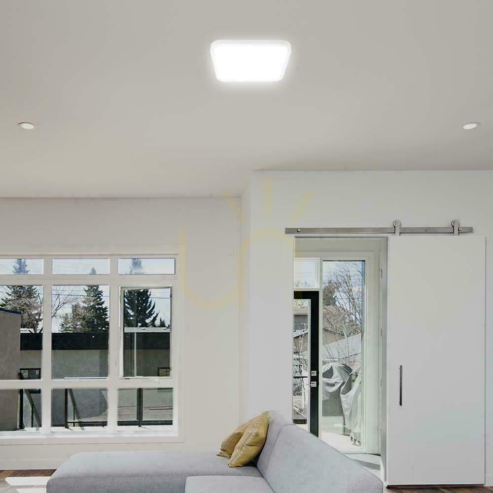 Kontrollera Plafond V-TAC 48W LED Square 42x42cm Ytmonterad IP44 Vit VT-8630 6500K 5160lm Plafond V-TAC 48W LED Square 42x42cm Ytmonterad IP44 Vit VT-8630 6500K 5160lm