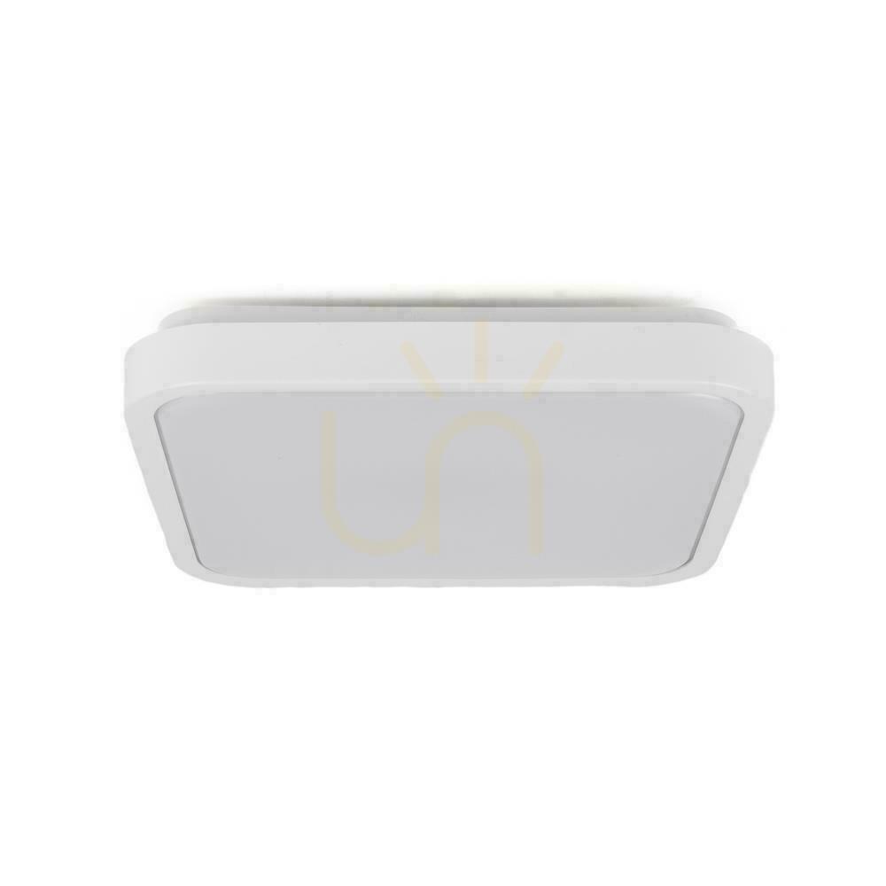 Kontrollera Plafond V-TAC 48W LED Square 42x42cm Ytmonterad IP44 Vit VT-8630 6500K 5160lm Plafond V-TAC 48W LED Square 42x42cm Ytmonterad IP44 Vit VT-8630 6500K 5160lm