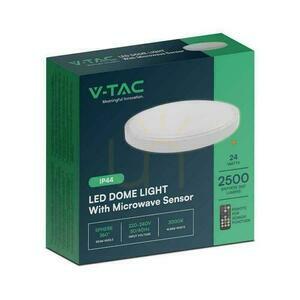 Plafond V-TAC 24W LED Rund 35cm Utanpåliggande Pilot Rörelsesensor IP44 Vit VT-8624S 3000K 2500lm 4 Plafond V-TAC 24W LED Rund 35cm Utanpåliggande Pilot Rörelsesensor IP44 Vit VT-8624S 3000K 2500lm small 4