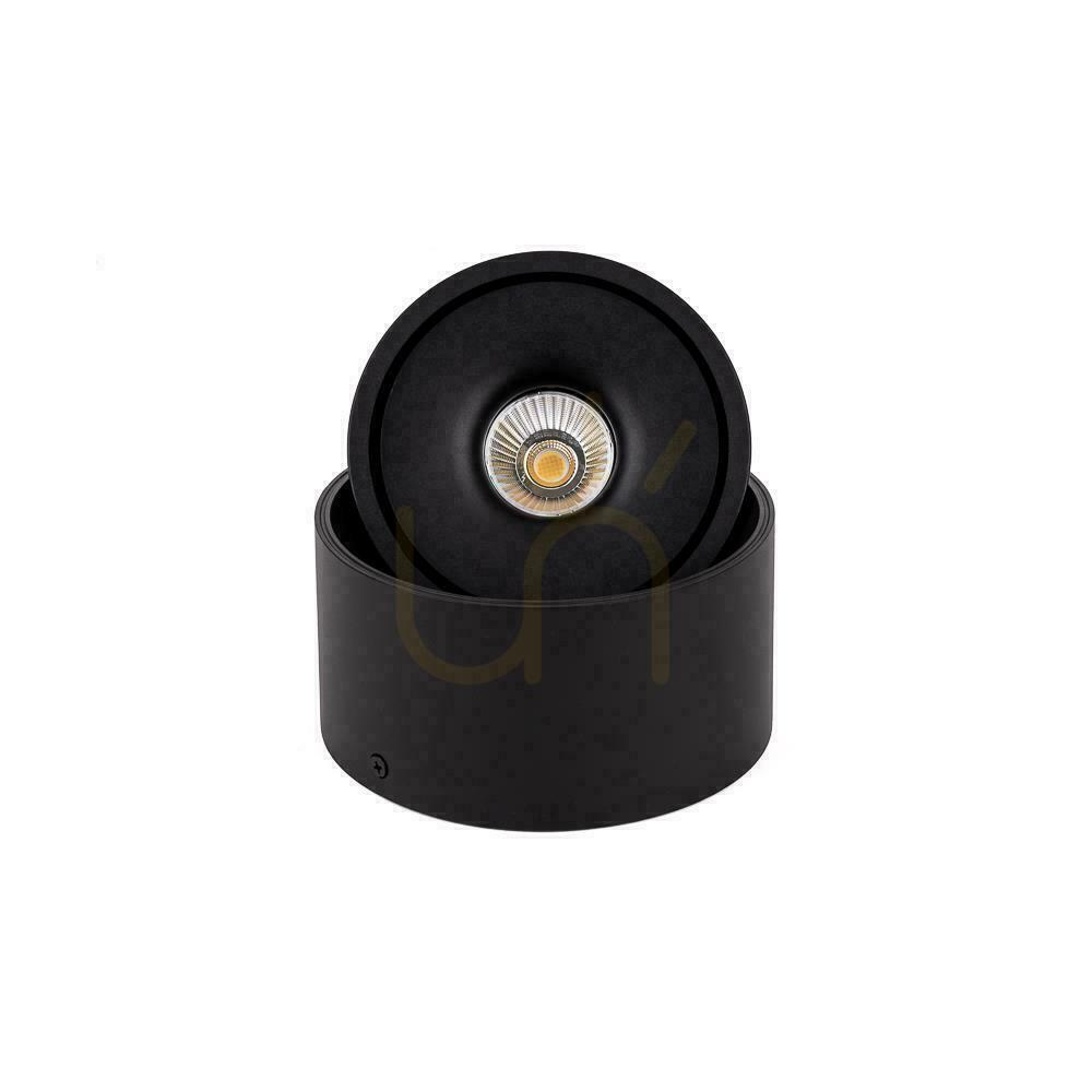 Förhandsvisning Ytmonterad downlight V-TAC 20W Tilt CRI90 CCT Svart VT-2825 3000K-4000K-6400K 1408lm. Ytmonterad downlight V-TAC 20W Tilt CRI90 CCT Svart VT-2825 3000K-4000K-6400K 1408lm.