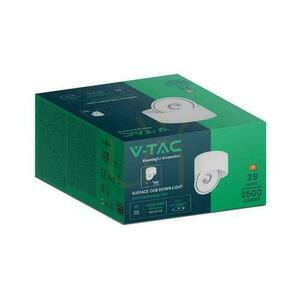 Ytmonterad downlight V-TAC 28W Tilt CRI90 CCT Vit VT-2833 3000K-4000K-6400K 2500lm. 4 Ytmonterad downlight V-TAC 28W Tilt CRI90 CCT Vit VT-2833 3000K-4000K-6400K 2500lm. small 4