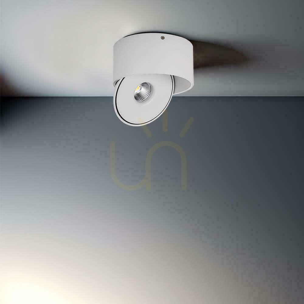 Förhandsvisning Ytmonterad downlight V-TAC 28W Tilt CRI90 CCT Vit VT-2833 3000K-4000K-6400K 2500lm. Ytmonterad downlight V-TAC 28W Tilt CRI90 CCT Vit VT-2833 3000K-4000K-6400K 2500lm.
