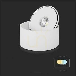 Ytmonterad downlight V-TAC 28W Tilt CRI90 CCT Vit VT-2833 3000K-4000K-6400K 2500lm. 8 Ytmonterad downlight V-TAC 28W Tilt CRI90 CCT Vit VT-2833 3000K-4000K-6400K 2500lm. small 8