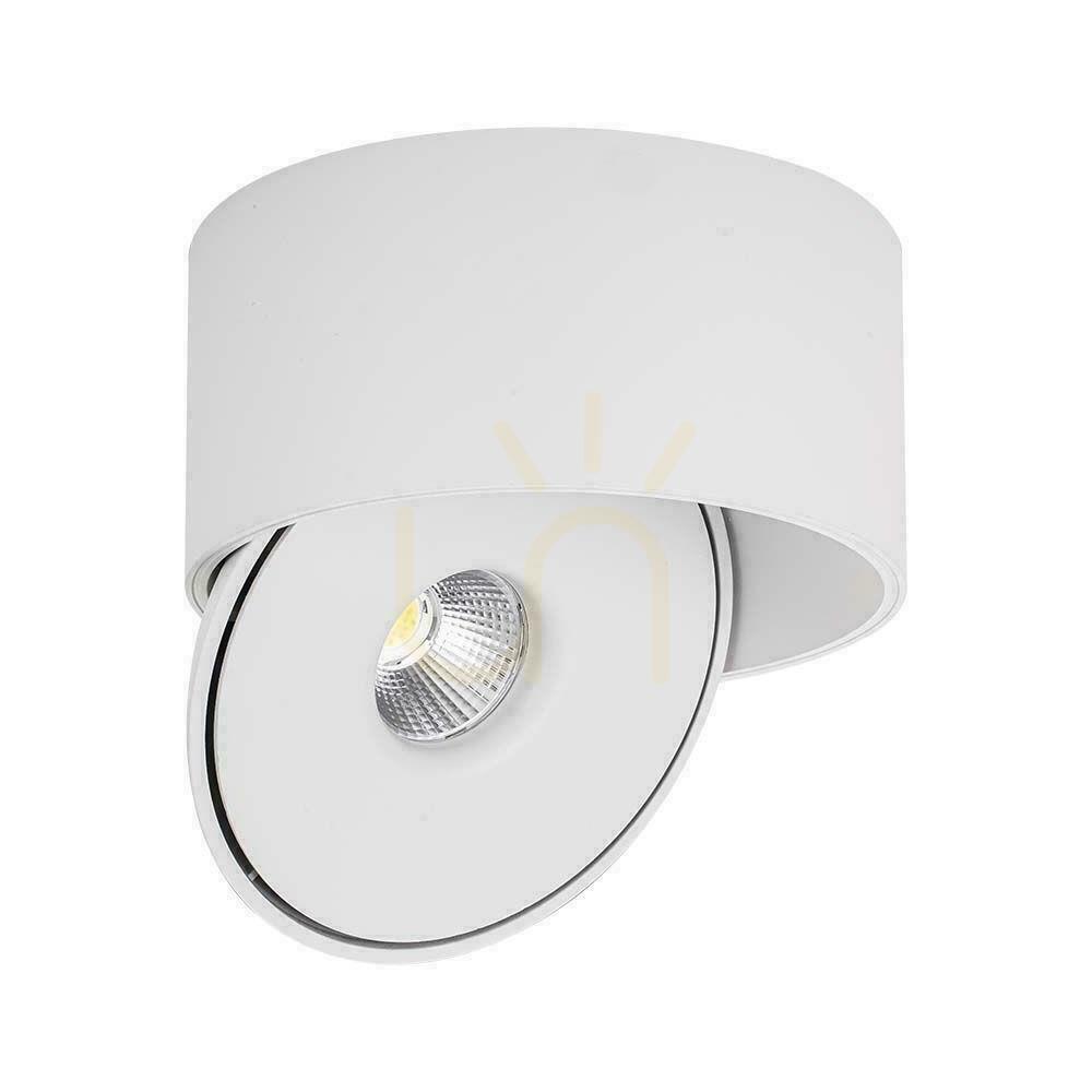 Kontrollera Ytmonterad downlight V-TAC 28W Tilt CRI90 CCT Vit VT-2833 3000K-4000K-6400K 2500lm. Ytmonterad downlight V-TAC 28W Tilt CRI90 CCT Vit VT-2833 3000K-4000K-6400K 2500lm.