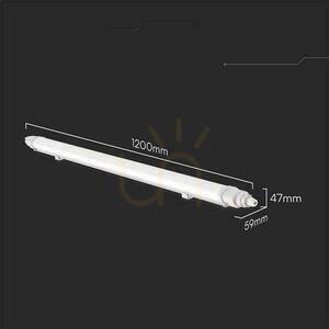 Hermetisk LED-armatur V-TAC WP LINKABLE 120cm VT-80120 6500K 3900lm small 4