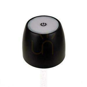 V-TAC 3W LED laddningsdimbar nattduksbordslampa svart VT-7576 3000K 310lm. small 2
