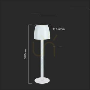 V-TAC 3W LED-bordslampa Nattlampa Laddning Dimbar Vit VT-7576 3000K 310lm. small 5