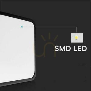 Plafond V-TAC 48W LED Square 42x42cm Ytmonterad IP44 Svart VT-8630B 3000K 5160lm small 5