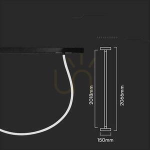 Armatur Magnetiskt bussystem 48V V-TAC 23W LED 200cm VT-42024 4500K 2850lm 3 års garanti small 5