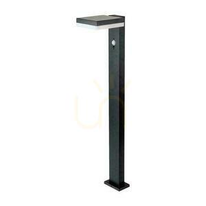 V-TAC 80 cm solcellsstolpe 5,5 W LED IP54 fyrkantig svart VT-1167 3000K 220lm 3 års garanti small 0