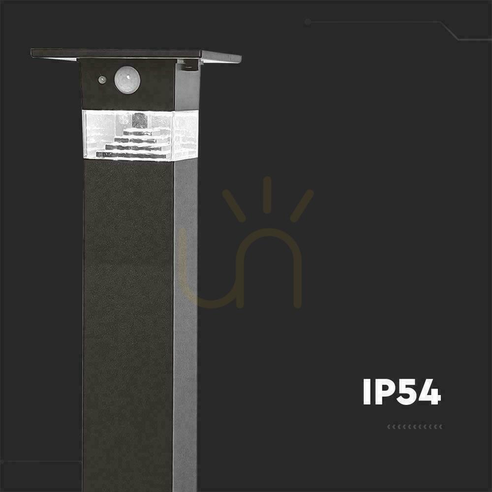 Förhandsvisning V-TAC 80 cm solcellsstolpe 5,5 W LED IP54 svart VT-1170 3000K 250lm 3 års garanti V-TAC 80 cm solcellsstolpe 5,5 W LED IP54 svart VT-1170 3000K 250lm 3 års garanti