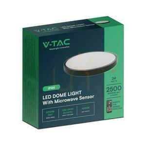 Plafond V-TAC 24W LED Rund 35cm Utanpåliggande Pilot Rörelsesensor IP44 Svart VT-8624S 4000K 2500lm 3 Plafond V-TAC 24W LED Rund 35cm Utanpåliggande Pilot Rörelsesensor IP44 Svart VT-8624S 4000K 2500lm small 3