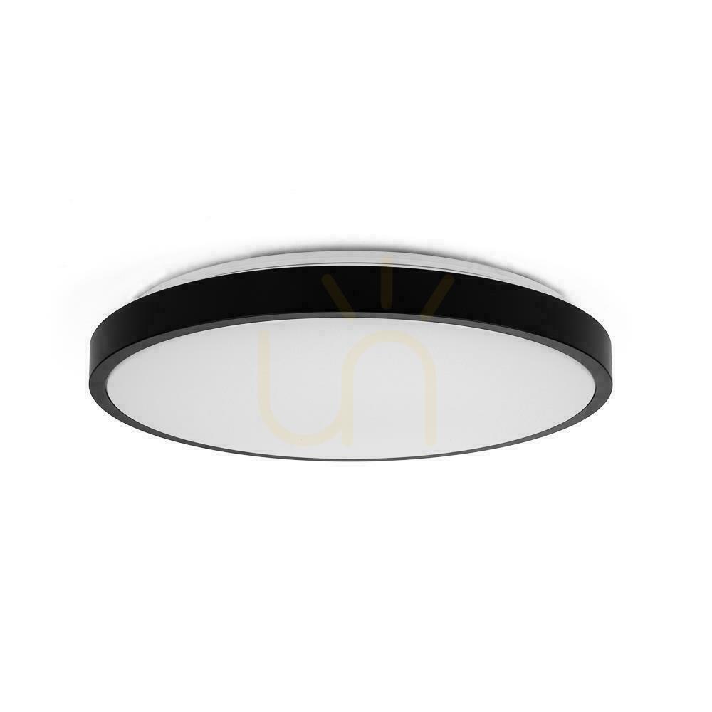 Kontrollera Plafond V-TAC 24W LED Rund 35cm Utanpåliggande Pilot Rörelsesensor IP44 Svart VT-8624S 4000K 2500lm Plafond V-TAC 24W LED Rund 35cm Utanpåliggande Pilot Rörelsesensor IP44 Svart VT-8624S 4000K 2500lm