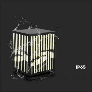 Trädgårdsarmatur E27 V-TAC 23x23cm IP65 Svart VT-7657 small 3
